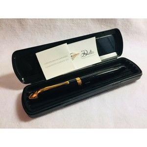 Delta Artigiani Della Scrittura Fountain Pen - 24KT Gold Platted - NEW